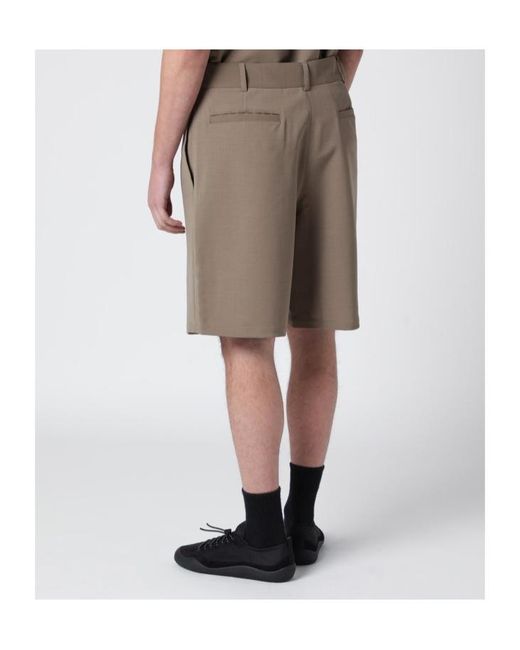 Entire studios Gray Tailored Lightweight Shorts for men