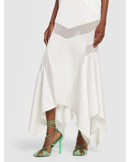 The Attico Green Adele Hollow High-Heeled Sandals