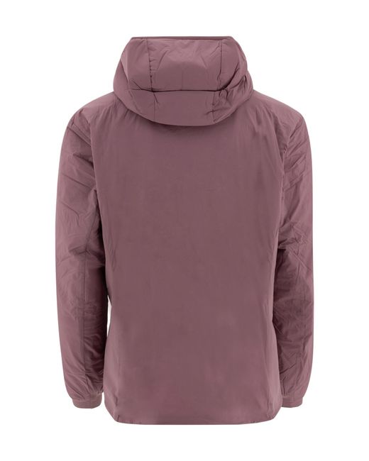 Arc'teryx Purple Atom Hooded Jacket for men
