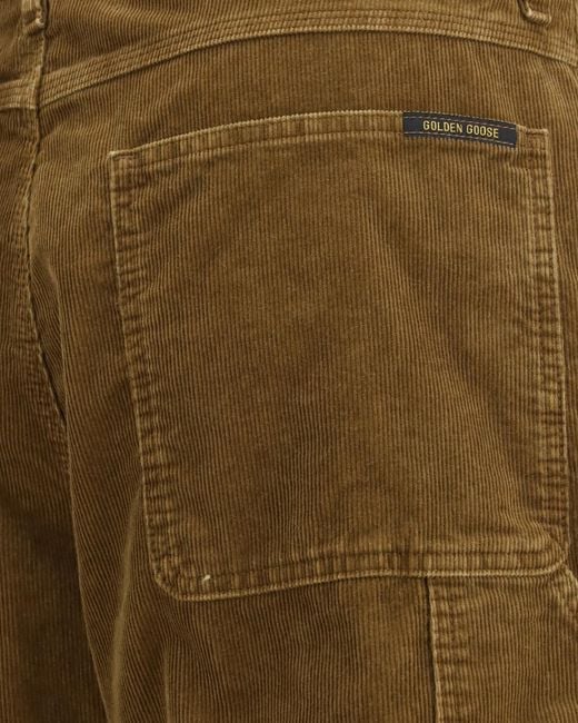 Golden Goose Deluxe Brand Natural Journey Painter Cargo Pants for men