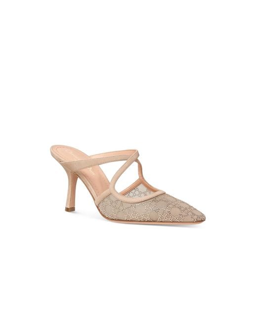 Dior Natural Capture Heeled Mule