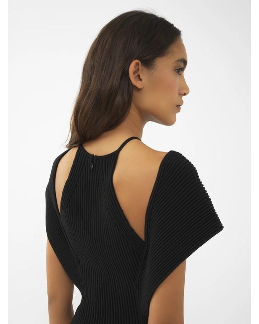 Chloé Black Chloé Cut-Out Sleeveless Maxi Dress