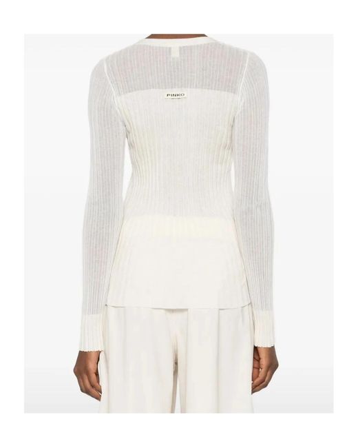 Pinko White Caldo Cardigan