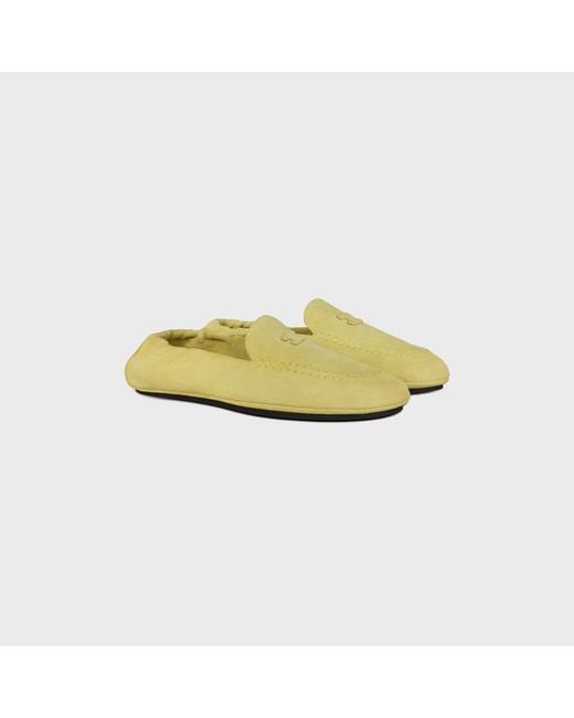 Céline Yellow Adam Loafer