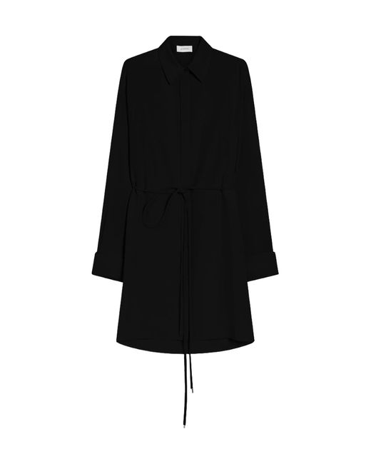 Sportmax Black Shirt Dresses