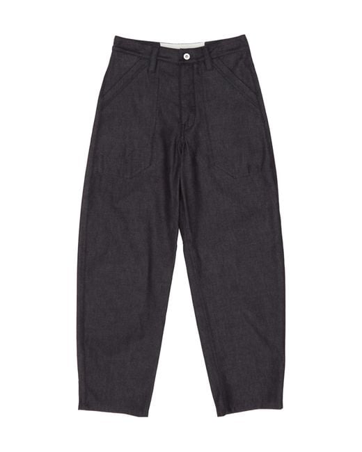 Jil Sander Blue Twill Jeans