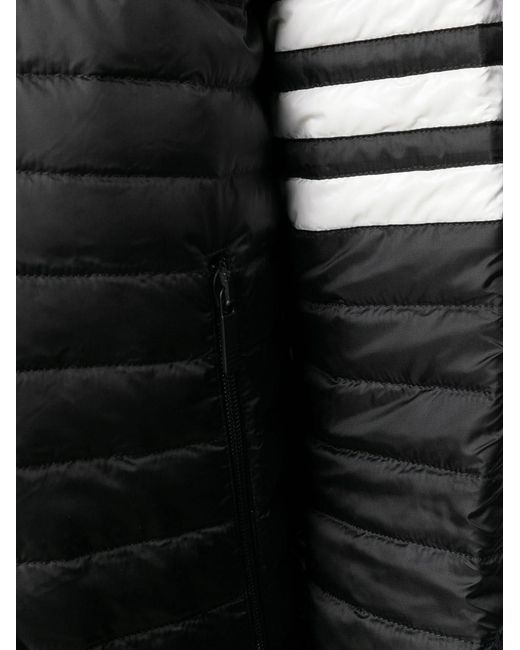 Thom Browne Black Padded Zipped Jacket for men