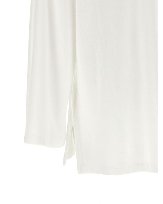 Polo Ralph Lauren White Embroidered-Logo V-Neck Hoodie