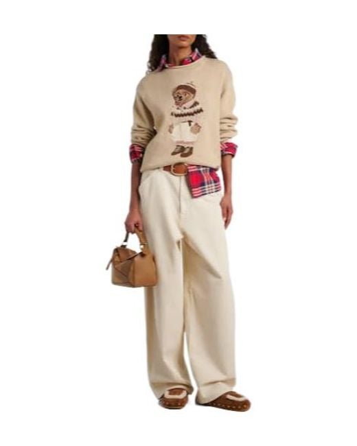 Polo Ralph Lauren Natural Comfy Knitted Sweater