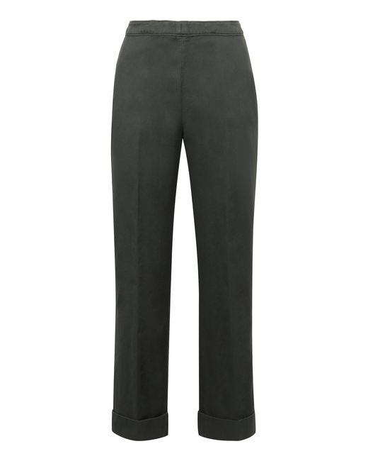 Aspesi Gray Cotton Linen Slacks