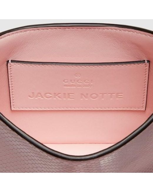 Gucci Pink Jackie Notte Shoulder Bag
