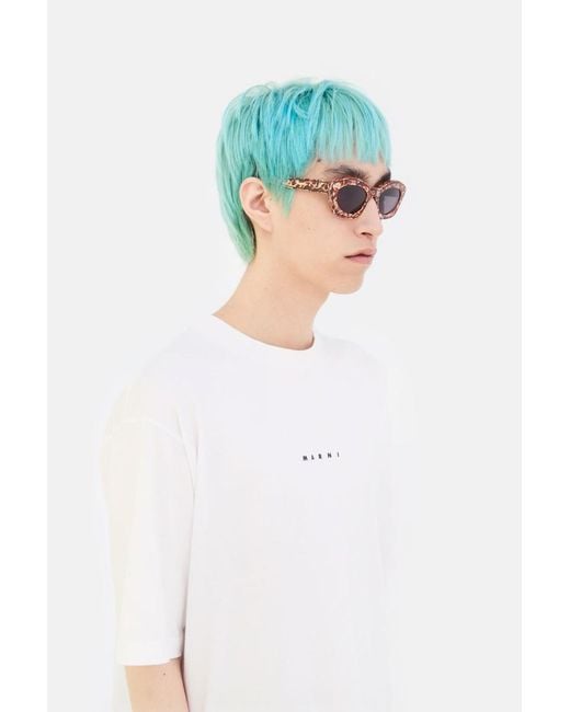 Marni Multicolor Geometric Sunglasses for men