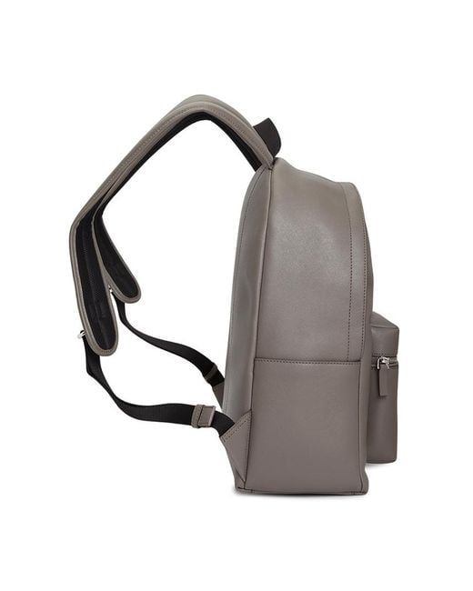 Bally Gray Zippered Backpack for men