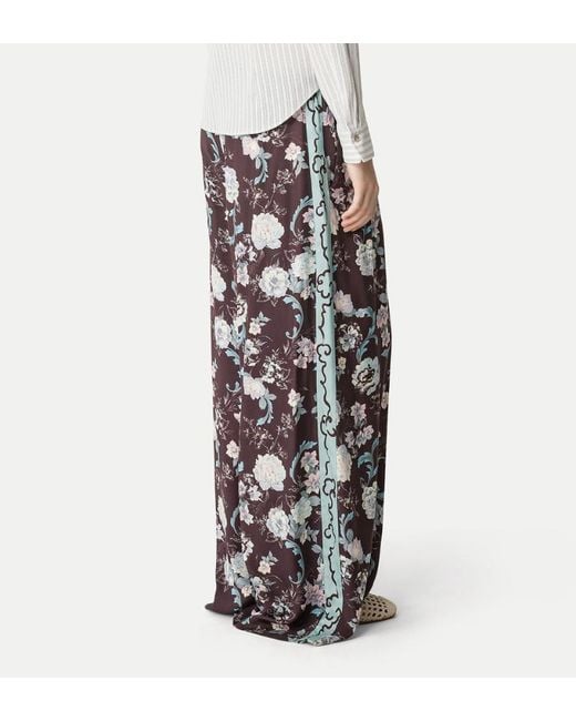 Forte_forte White Jacquard Trousers Peonia My Love