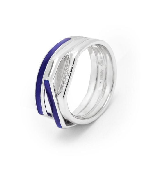 Loewe White Stacked Ring