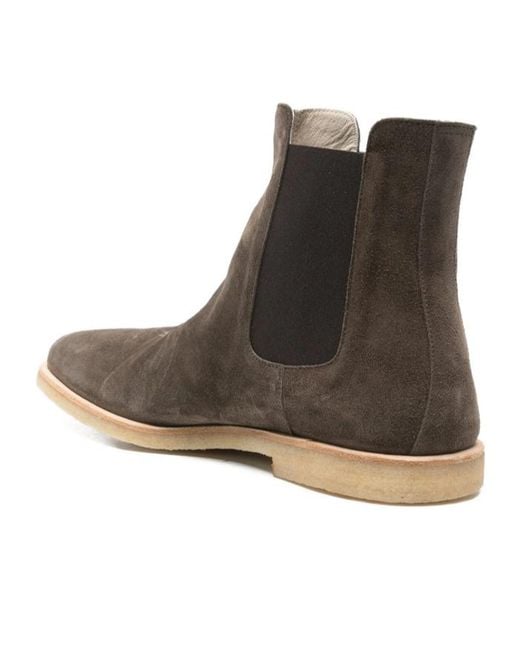 Common Projects Brown Chelsea Boots for men
