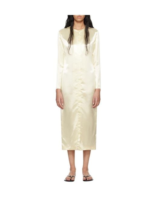 The Row Metallic Iside Dress