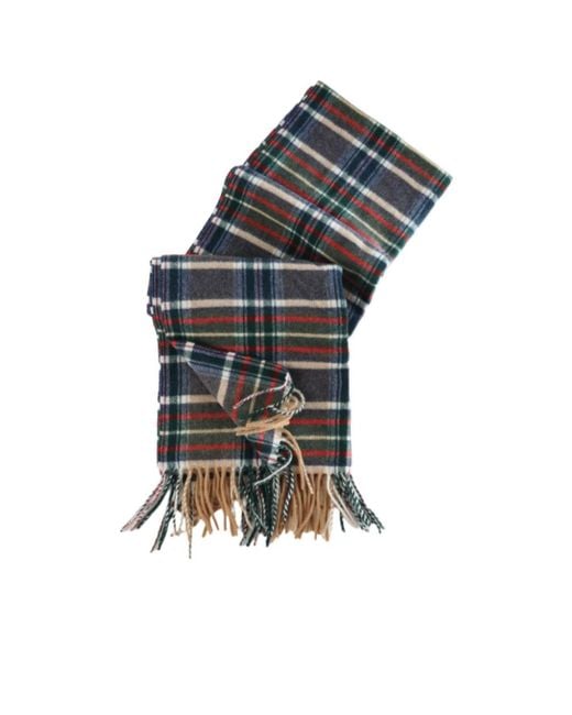 Polo Ralph Lauren Black Blend Plaid Scarf for men