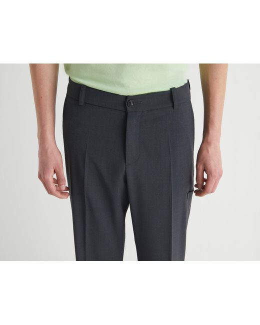Paloma Wool Blue Belt Loop Trousers for men