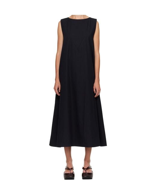 Baserange Black Sleeveless Dress