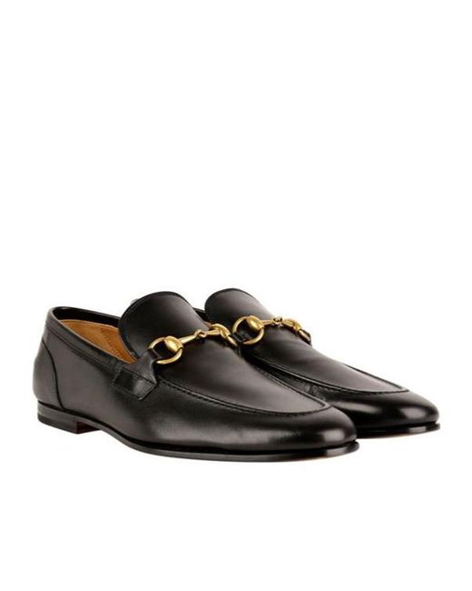 Gucci Black Horsebit Loafers for men