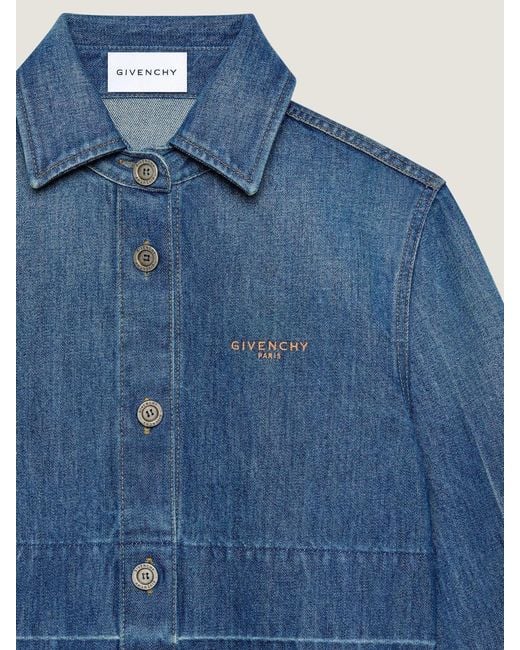 Givenchy Blue Shirt