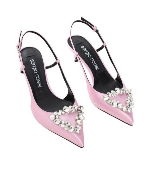 Sergio Rossi Pink 50Mm Sr. Godiva Pumps
