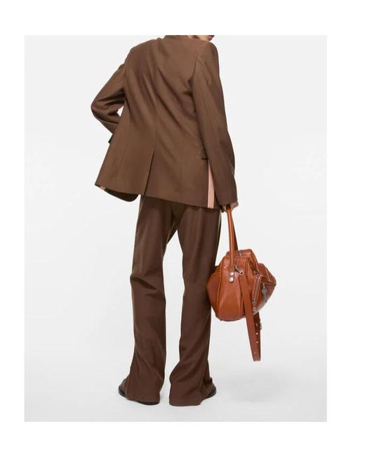 Acne Brown Wool Blazer for men