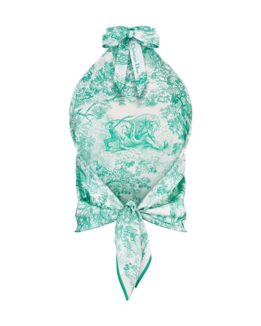 Dior Green Iviera Toiledejouysauvage Silktop