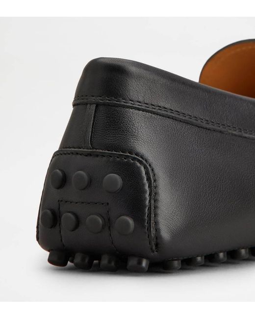 Tod's Black Gommino Loafers for men