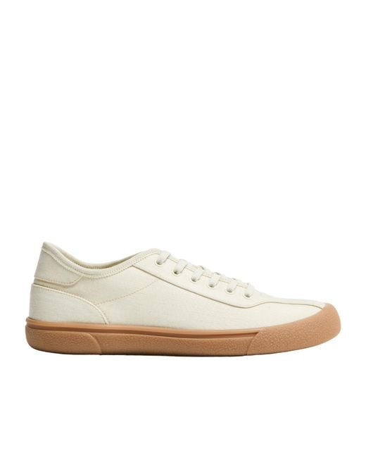 The Row White Canvas Sneakers