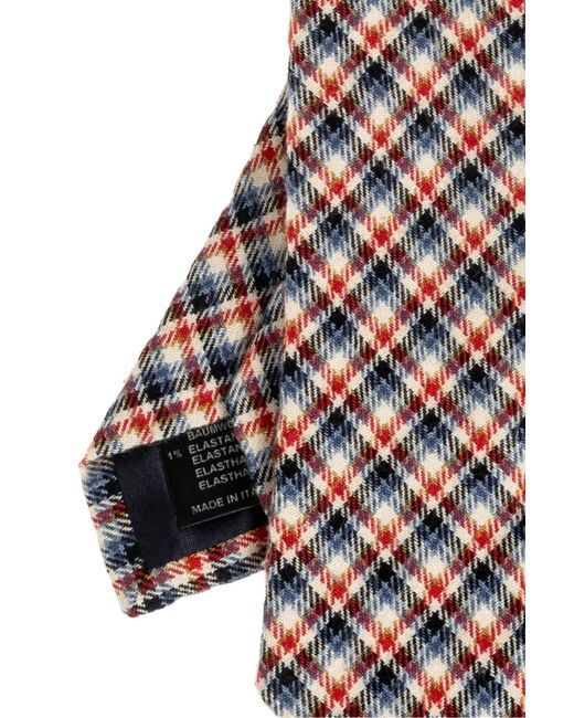 Dries Van Noten White Pointed Tie for men