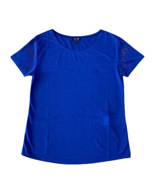 Armani Jeans Blue Short Sleeve T-Shirt