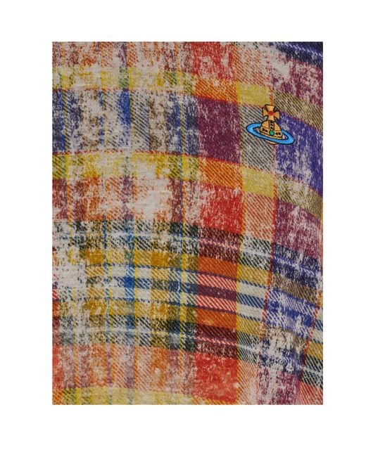 Vivienne Westwood Multicolor Orb Embroidered Turtleneck Sweater for men