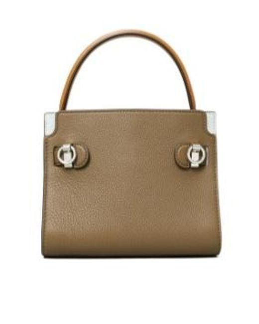 Tory Burch Black Lee Radziwill Petite Tote Bag