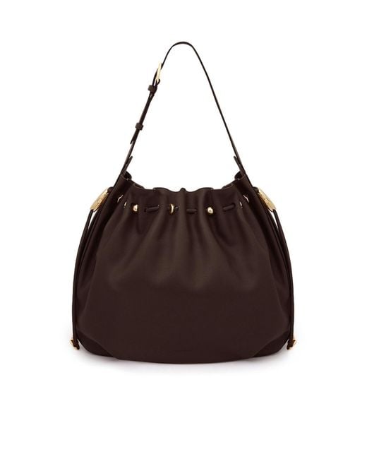 Zimmermann Brown Halcyon Large Bucket Bag