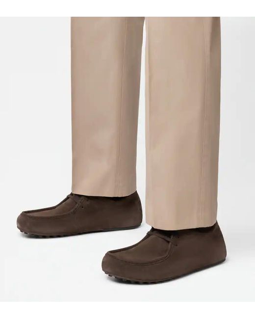 Tod's Brown Lace-Up Derby Shoes for men