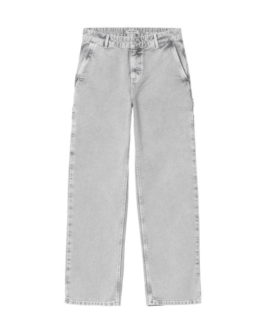 Carhartt Gray W' Pierce Straight Leg Pants