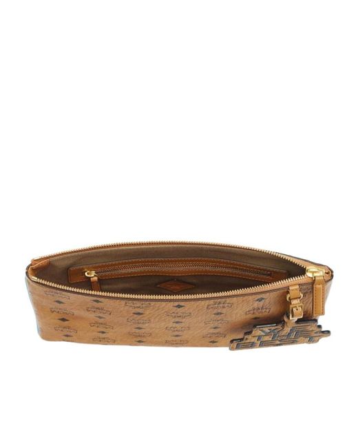 MCM Brown X We The Best Crossbody Pouch