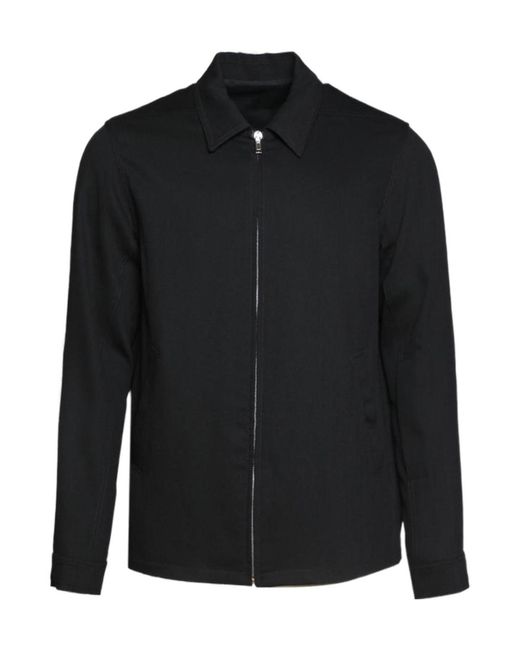 Rick Owens Black Zipped Jacket for men