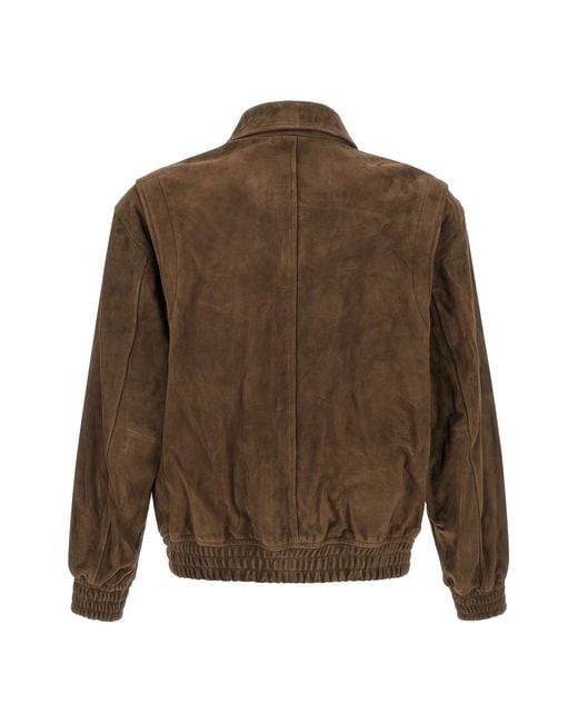 DUNST Brown Long-Sleeve Jacket for men