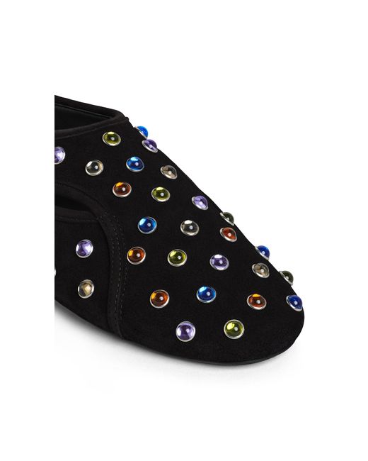 Alaïa Black Flex Flats
