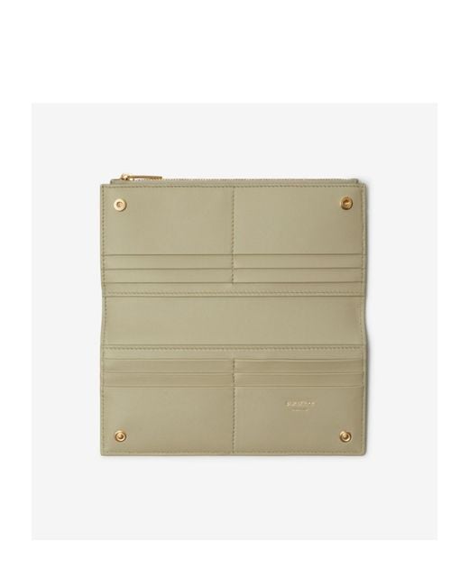Burberry Multicolor Checked Large Bifold Wallet