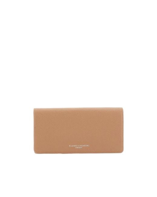 Gianni Chiarini Natural Grain Flap Wallet