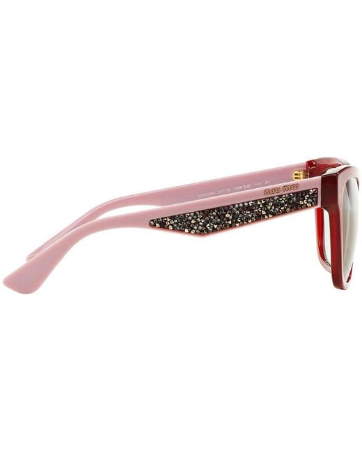 Miu Miu Multicolor Logo Sunglasses