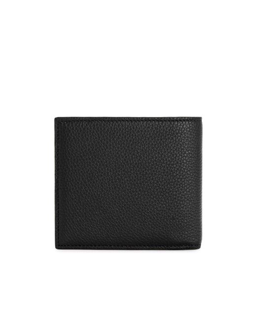 Loewe Black Logo Embossed Bifold Wallet for men