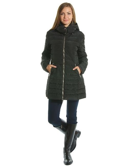 Armani Jeans Green Logo Hooded Down Jacket