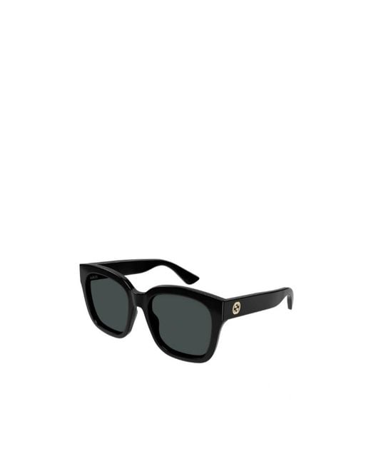 Gucci Black Eyewear Square Frame Sunglasses