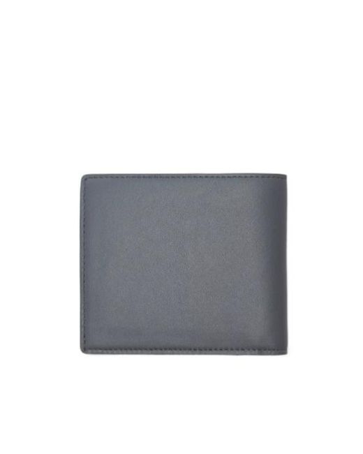 Burberry Gray Pop Check Bifold Wallet for men