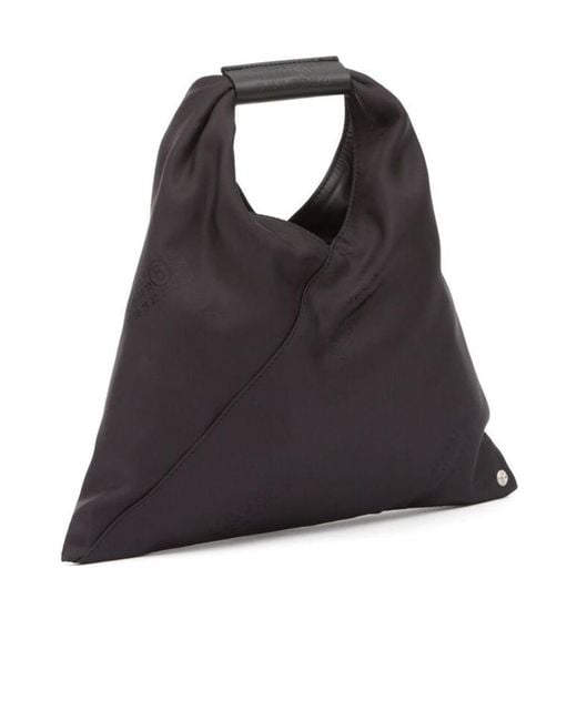 MM6 by Maison Margiela Black Top Handle Handbag